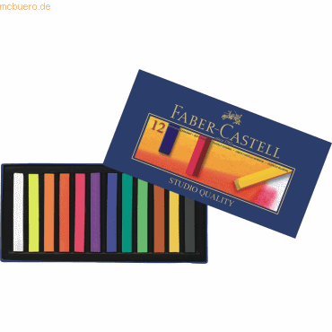 Faber Castell Pastellkreide Goldfaber Studio Soft VE=12 Stück von Faber Castell