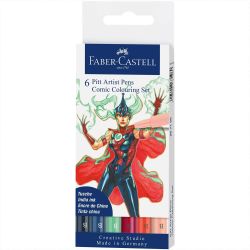 Pitt Artist Pen Comic Tuschestift-Set Pitt Artist Pen Comic Tuschestift-Set von Faber Castell