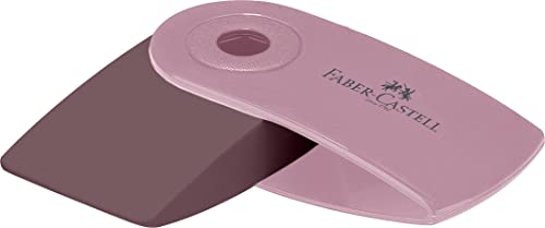 Faber Castell Radiergummi PVC-frei Sleeve Mini in 3 Harmony-Farben - zufällige Auswahl von Faber-Castell