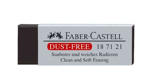 Faber-Castell - Radiergummi Dust-Free, Kuststoff, 5er von Faber-Castell