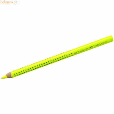 Faber Castell Textmarker Jumbo Grip neon Textliner leuchtgelb von Faber Castell