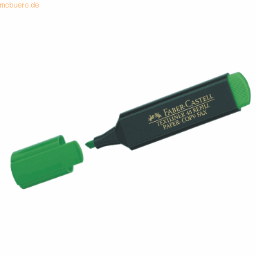 Faber Castell Textmarker Textliner 48 refill grün von Faber Castell
