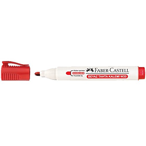 Faber-Castell Whiteboard-Marker W20, rot Faber-Castell Whiteboard-Marker W20, rot von Faber-Castell