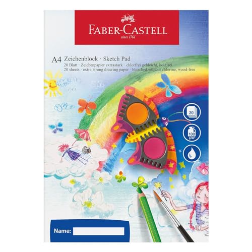 Faber-Castell Zeichenblock A4 20 Blatt Faber-Castell Zeichenblock A4 20 Blatt von Faber-Castell