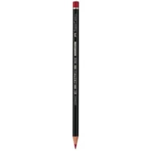 Farbkopierstift CASTELL® DOCUMENT, dokumentenecht, Strichstärke 2.0mm, rot von Faber-Castell
