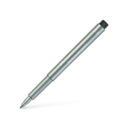 Filzstift Faber-Castell Pitt Artist Pen 1,5mm silber metal. Filzstift Faber-Castell Pitt Artist Pen 1,5mm silber metal. von Faber-Castell