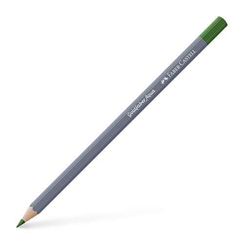 FABER-CASTELL 114666 - Goldfarber Aquarellstift, Farbe Gras-Grün, Aquarellfarbstift mit weichem Farbabstrich FABER-CASTELL 114666 - Goldfarber Aquarellstift, Farbe Gras-Grün, Aquarellfarbstift mit weichem Farbabstrich von Goldfaber