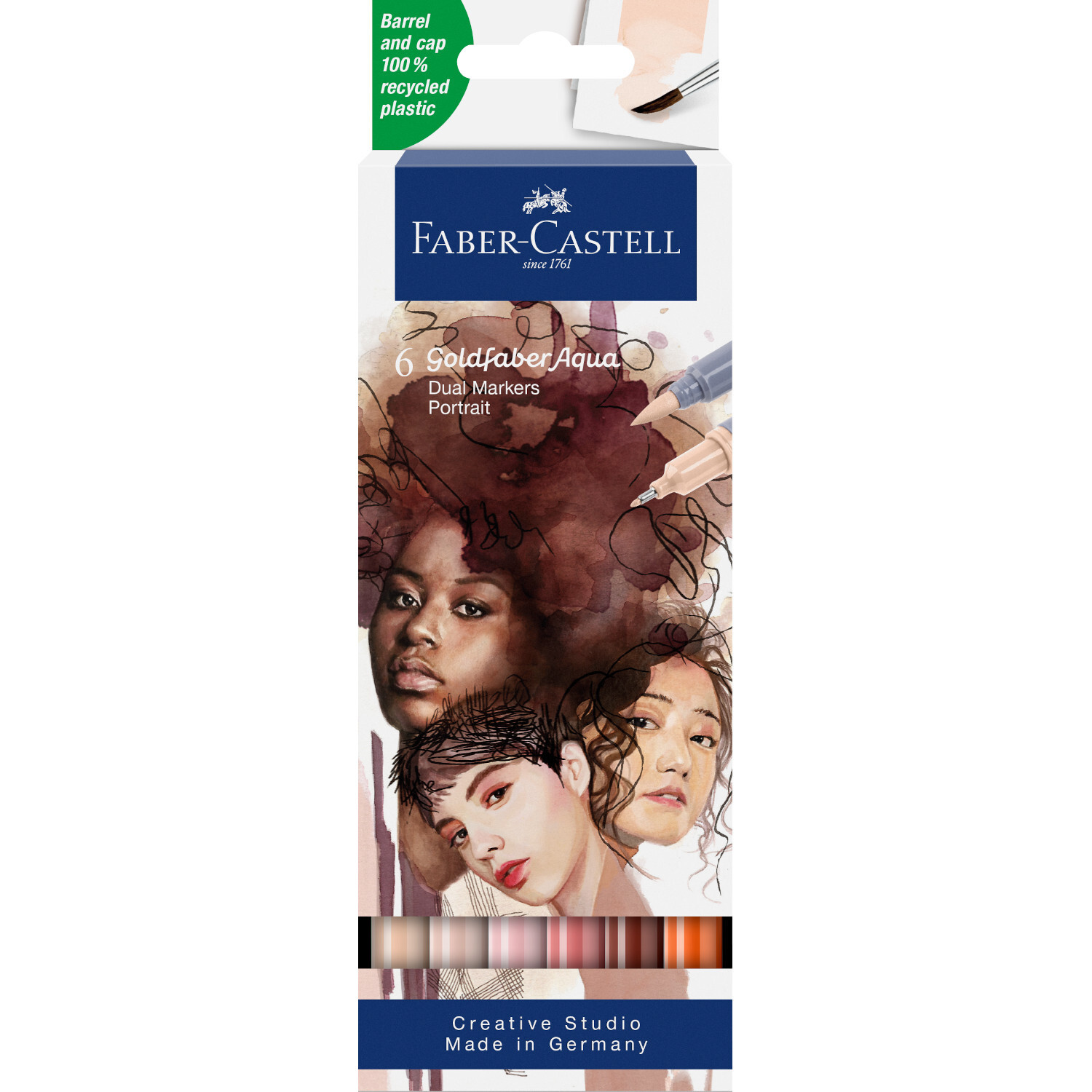 Goldfaber Aqua Dual Marker Portrait Set Goldfaber Aqua Dual Marker Portrait Set von Faber Castell