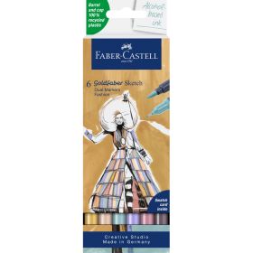 Goldfaber Sketch Marker Fashion Set 6 Stück Goldfaber Sketch Marker Fashion Set 6 Stück von Faber Castell