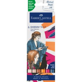 Goldfaber Sketch Marker Manga Set 6 Stück Goldfaber Sketch Marker Manga Set 6 Stück von Faber Castell
