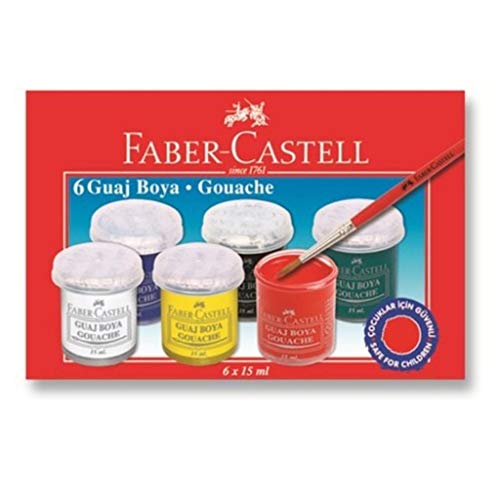 Gouache Flaschen, 15 ml, sortiert Gouache Flaschen, 15 ml, sortiert von Faber-Castell