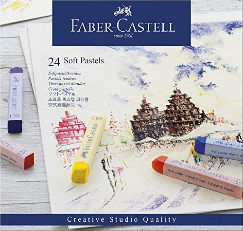 Pastelkrijt Faber Castell Creative Studio Softpastel 24 -Stück Hülle Pastelkrijt Faber Castell Creative Studio Softpastel 24 -Stück Hülle von Faber-Castell