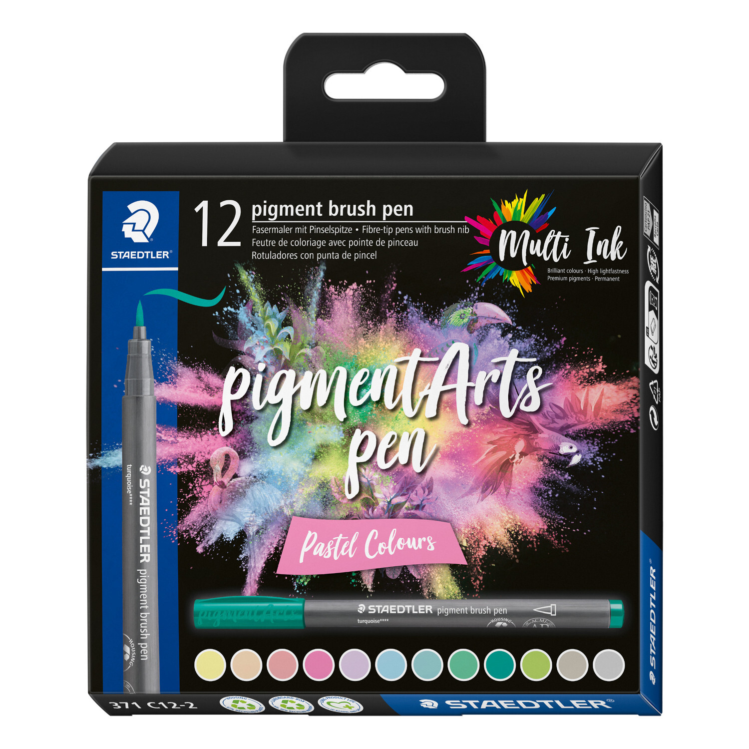 Pigment Brush Pen Pastell Set Pigment Brush Pen Pastell Set von Faber Castell