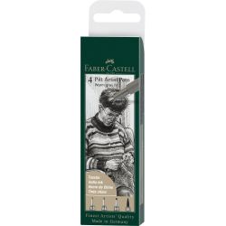 Pitt Artist Pen Tuschestift Set Pitt Artist Pen Tuschestift Set von Faber Castell