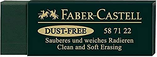 Radierer Dust Free grün von Faber-Castell