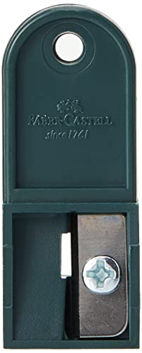 SG Education F184100 Faber Clutch Pencil Sharpener - dark green von Faber-Castell