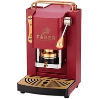 FABER Deluxe ESE Pad Espressomaschine rot von Faber