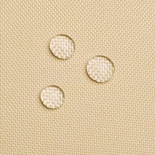 Fabreco – Wasserdichter Oxford 600D Polyester Stoff Meterware 100x150cm | Robuster Outdoor Stoff für Garten, Camping & Abdeckungen | Segeltuch & Markisenstoff | Markisenstoffe Meterware, Beige von Fabreco