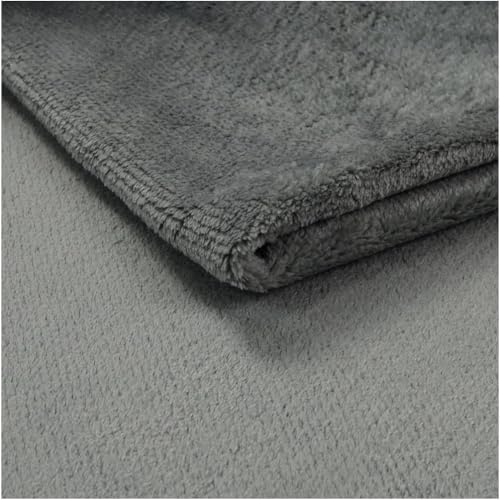 Fabreco SOROEN Polsterstoff Meterware – Weicher Plüsch-Stoff, 140 cm breit, vielseitiger Möbelstoff für Sofas, Sitzkissen, Polsterbezüge und Dekoration - Hellgrau Fabreco SOROEN Polsterstoff Meterware – Weicher Plüsch-Stoff, 140 cm breit, vielseitiger Möbelstoff für Sofas, Sitzkissen, Polsterbezüge und Dekoration - Hellgrau von Fabreco