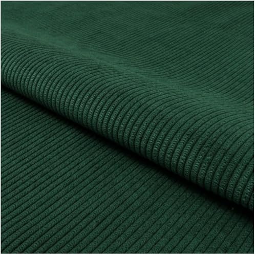 Fabreco TORANOS Polsterstoff Meterware 142 cm breit, 100% Polyester, Gewicht 330 g/m2, Cord-Strukturstoff ideal für Vorhänge oder Möbelstoff für Sofakissen, Polsterbezüge und Sitzkissen - Grün Fabreco TORANOS Polsterstoff Meterware 142 cm breit, 100% Polyester, Gewicht 330 g/m2, Cord-Strukturstoff ideal für Vorhänge oder Möbelstoff für Sofakissen, Polsterbezüge und Sitzkissen - Grün von Fabreco