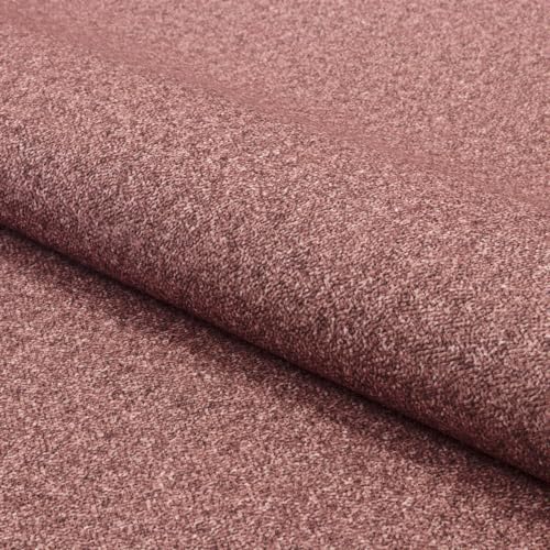 Fabreco WOOLLY Polsterstoff Meterware, 1lfm, 100% Polyester, Gewicht 330 g/m2, Wolle-Optik, für Vorhänge, schwere Gardinen oder Möbelstoff für Sofakissen, Polsterbezüge und Sitzkissen - Blush 61 Fabreco WOOLLY Polsterstoff Meterware, 1lfm, 100% Polyester, Gewicht 330 g/m2, Wolle-Optik, für Vorhänge, schwere Gardinen oder Möbelstoff für Sofakissen, Polsterbezüge und Sitzkissen - Blush 61 von Fabreco