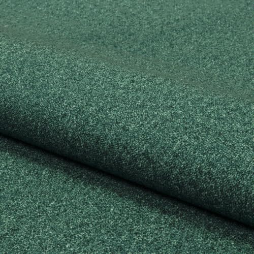 Fabreco WOOLLY Polsterstoff Meterware, 1lfm, Gewicht 330 g/m2, Wolle-Optik, für Vorhänge, schwere Gardinen oder Möbelstoff für Sofakissen, Polsterbezüge und Sitzkissen - Flaschengrün 75 Fabreco WOOLLY Polsterstoff Meterware, 1lfm, Gewicht 330 g/m2, Wolle-Optik, für Vorhänge, schwere Gardinen oder Möbelstoff für Sofakissen, Polsterbezüge und Sitzkissen - Flaschengrün 75 von Fabreco