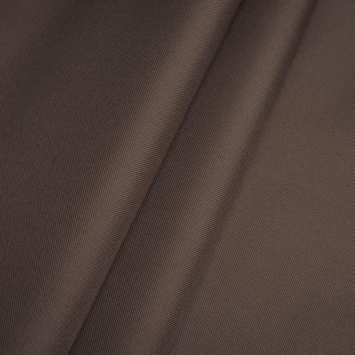 Fabreco – Wasserabweisender Oxford 250D Polyester Stoff Meterware 100x160cm | Vielseitiger Outdoorstoff für Gartenmöbel, Zelte & Sonnenschutz | Leicht, robust & pflegeleicht, Braun von Fabreco