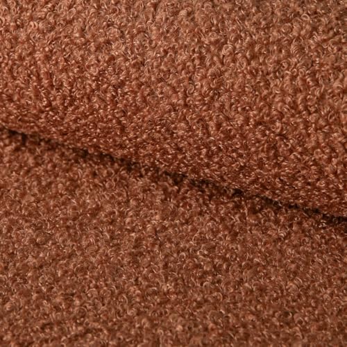 Fabreco ZENDAUR Polsterstoff – Weicher, eleganter Bezugsstoff mit subtiler Struktur, Dekostoff Meterware, 142 cm breit, strapazierfähiger Möbelstoff für Wohnzimmer, Gewicht 400g/m² - Rotbraun Fabreco ZENDAUR Polsterstoff – Weicher, eleganter Bezugsstoff mit subtiler Struktur, Dekostoff Meterware, 142 cm breit, strapazierfähiger Möbelstoff für Wohnzimmer, Gewicht 400g/m² - Rotbraun von Fabreco