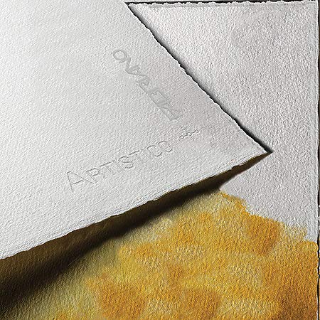 Fabriano Artistico, 22 x 30, 10,8 oz/m2, 55 kg, Kaltpresse, traditionelles Weiß, 4 Abdeckungen (10 Blatt) von Talens Japan