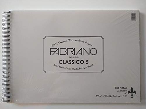 Fabriano Classico 5 Fat block 300gsm A3 Fabriano Classico 5 Fat block 300gsm A3 von Fabriano