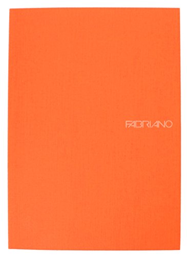 Fabriano EcoQua Dot Grid Notizblock, klein, klebend, 90 Blatt, orange von Fabriano