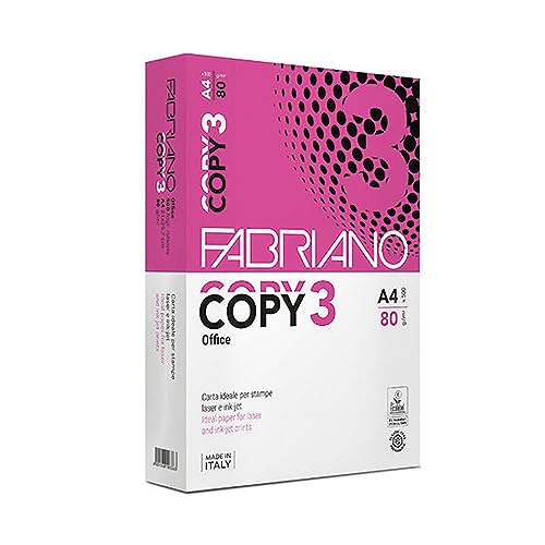 Fabriano Fotopapier Copy 3, A4, 80 g, 5 Stück à 500 Blatt von Fabriano