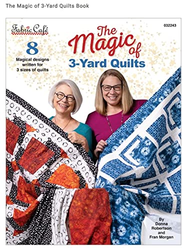 Fabric Cafe FC32243 The Magic of 3-Yard Quilts Hinweis:, Baumwolle, multi Fabric Cafe FC32243 The Magic of 3-Yard Quilts Hinweis:, Baumwolle, multi von Fabric Cafe