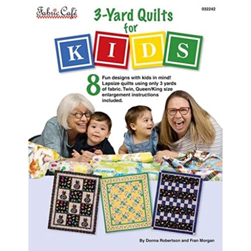 Fabric Cafe FC032242 3-Yard Quilts for Kids Muster, Papier, weiß Fabric Cafe FC032242 3-Yard Quilts for Kids Muster, Papier, weiß von Fabric Cafe