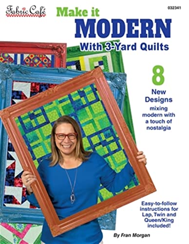 Fabric Café Make it Modern with 3-Yard Quilts Notion, White Fabric Café Make it Modern with 3-Yard Quilts Notion, White von Fabric Cafe