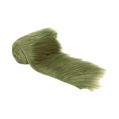 FabricLA Shaggy-Plus-Kunstfell-Rollenstoff, 10,2 x 152,4 cm, Fell-Rollen, 6,3 cm Florlänge, verwenden Sie Kunstfellstück für Handwerk, DIY, Kostümdesign, Dekoration, Olivgrün FabricLA Shaggy-Plus-Kunstfell-Rollenstoff, 10,2 x 152,4 cm, Fell-Rollen, 6,3 cm Florlänge, verwenden Sie Kunstfellstück für Handwerk, DIY, Kostümdesign, Dekoration, Olivgrün von FabricLA