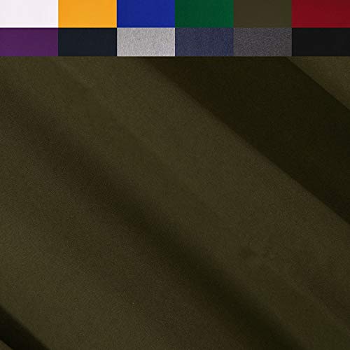 FabricLA Türkischer Baumwoll-Spandex-Jersey-Stoff, 220 g/m² – 147,7 cm breit – dehnbar bis zu 5,1 cm – verwenden Sie unseren 4-Wege-Stretch-Strickstoff pro Yard für Leggings, Aktivkleidung, Tops, von FabricLA