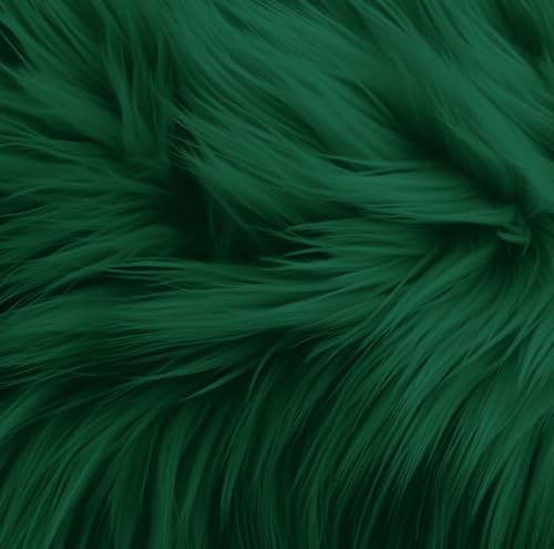 FabricLA Zotteliger Kunstfell, quadratisch, 25,4 x 25,4 cm, vorgeschnitten, verwenden Sie Kunstpelzstoff für DIY, Handwerk, Pelzdekoration, Mode-Accessoire, Zwerg, Hobby – Kelly Green Stoff FabricLA Zotteliger Kunstfell, quadratisch, 25,4 x 25,4 cm, vorgeschnitten, verwenden Sie Kunstpelzstoff für DIY, Handwerk, Pelzdekoration, Mode-Accessoire, Zwerg, Hobby – Kelly Green Stoff von FabricLA