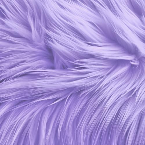 FabricLA Zotteliges Kunstfell, quadratisch, 25,4 x 25,4 cm, vorgeschnitten, Kunstfell-Stoff für Heimwerker, Bastelpelz, Dekoration, Modeaccessoire, Zwerg, Hobby – Lavendel FabricLA Zotteliges Kunstfell, quadratisch, 25,4 x 25,4 cm, vorgeschnitten, Kunstfell-Stoff für Heimwerker, Bastelpelz, Dekoration, Modeaccessoire, Zwerg, Hobby – Lavendel von FabricLA