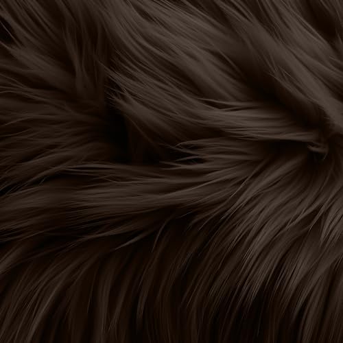 FabricLA Zotteliges Kunstfell, quadratisch, 25,4 x 25,4 cm, vorgeschnitten, Kunstfell-Stoff für Heimwerker, Bastelpelz, Dekoration, Modeaccessoire, Zwerg, Hobby – Schokolade FabricLA Zotteliges Kunstfell, quadratisch, 25,4 x 25,4 cm, vorgeschnitten, Kunstfell-Stoff für Heimwerker, Bastelpelz, Dekoration, Modeaccessoire, Zwerg, Hobby – Schokolade von FabricLA