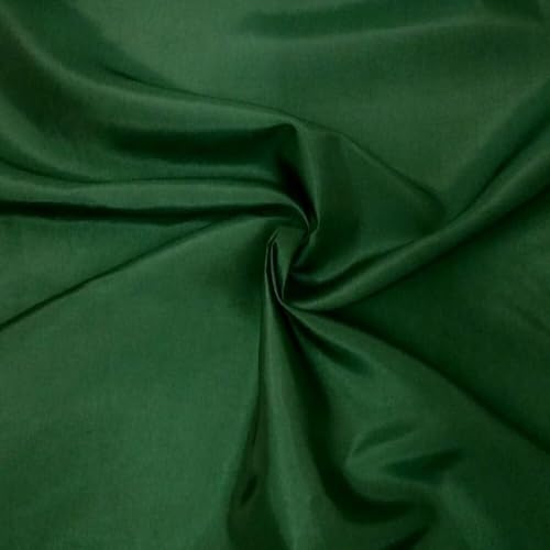 FABRICS-CITY DKLGRÜN HOCHWERTIGER TAFT STOFF TAFTSTOFF STOFFE, 2874(dklgrün) von Fabrics-City