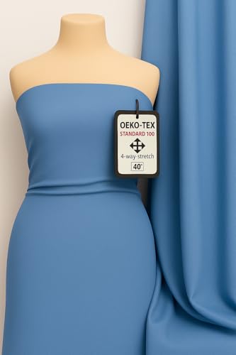 FABRICS-CITY METERWARE BLAU HOCH ELASTISCHER LYCRASTOFF BADEANZUGSTOFF BADESTOFF BIKINI STRETCHSTOFF KLEID ROCK BADESTOFF JERSEY STOFF ZUM NÄHEN SPANDEX JERSEYSTOFF SPORT GYMNASTIK, 5054 FABRICS-CITY METERWARE BLAU HOCH ELASTISCHER LYCRASTOFF BADEANZUGSTOFF BADESTOFF BIKINI STRETCHSTOFF KLEID ROCK BADESTOFF JERSEY STOFF ZUM NÄHEN SPANDEX JERSEYSTOFF SPORT GYMNASTIK, 5054 von Fabrics-City