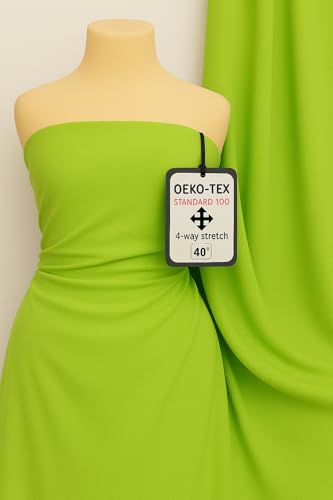 FABRICS-CITY METERWARE LIMETTE HOCH ELASTISCHER LYCRASTOFF BADEANZUGSTOFF BADESTOFF BIKINI STRETCHSTOFF KLEID ROCK BADESTOFF JERSEY STOFF ZUM NÄHEN SPANDEX JERSEYSTOFF SPORT GYMNASTIK, 5056 FABRICS-CITY METERWARE LIMETTE HOCH ELASTISCHER LYCRASTOFF BADEANZUGSTOFF BADESTOFF BIKINI STRETCHSTOFF KLEID ROCK BADESTOFF JERSEY STOFF ZUM NÄHEN SPANDEX JERSEYSTOFF SPORT GYMNASTIK, 5056 von Fabrics-City