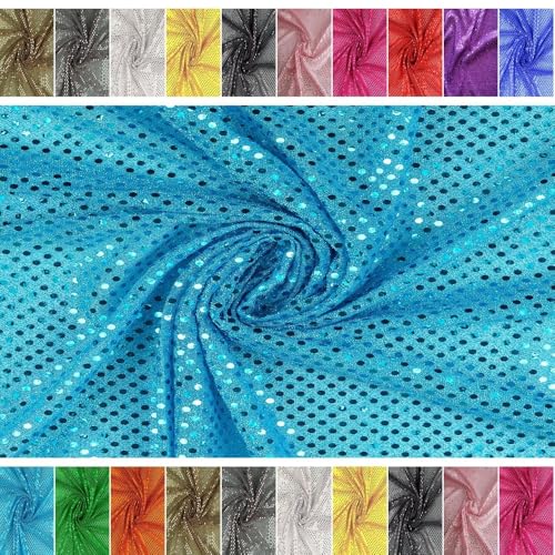 FABRICS-CITY TÜRKIS HOCHWERTIG PAILETTEN STOFF PAILLETTENSTOFF 3MM STOFFE, 2596 FABRICS-CITY TÜRKIS HOCHWERTIG PAILETTEN STOFF PAILLETTENSTOFF 3MM STOFFE, 2596 von Fabrics-City