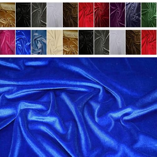 Fabrics-City ROYALBLAU HOCHWERTIG BI-STRETCH SAMT STOFF SAMTSTOFF STOFFE, 4962 Fabrics-City ROYALBLAU HOCHWERTIG BI-STRETCH SAMT STOFF SAMTSTOFF STOFFE, 4962 von Fabrics-City