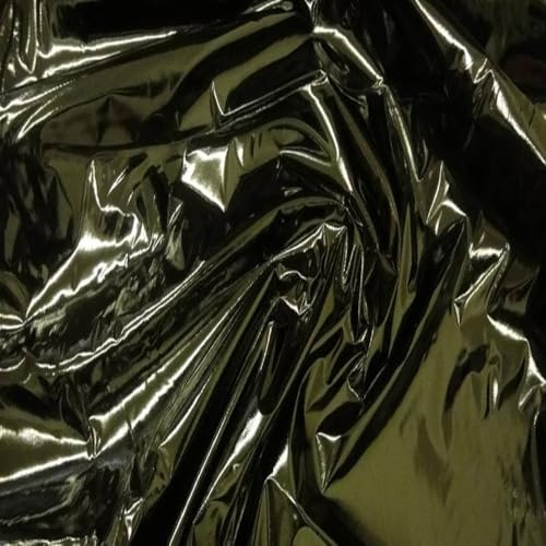 Fabrics-City SCHWARZ LACKLEDER STOFF LEDER LACKSTOFF LEDERSTOFF STOFFE, 2919 von Fabrics-City