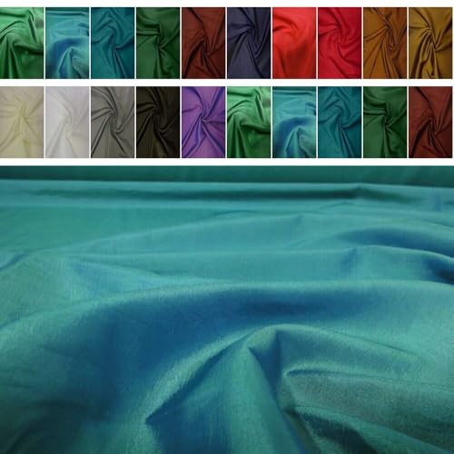 Fabrics-City TÜRKIS HOCHWERTIGER TAFT STOFF TAFTSTOFF STOFFE, 3774 Fabrics-City TÜRKIS HOCHWERTIGER TAFT STOFF TAFTSTOFF STOFFE, 3774 von Fabrics-City