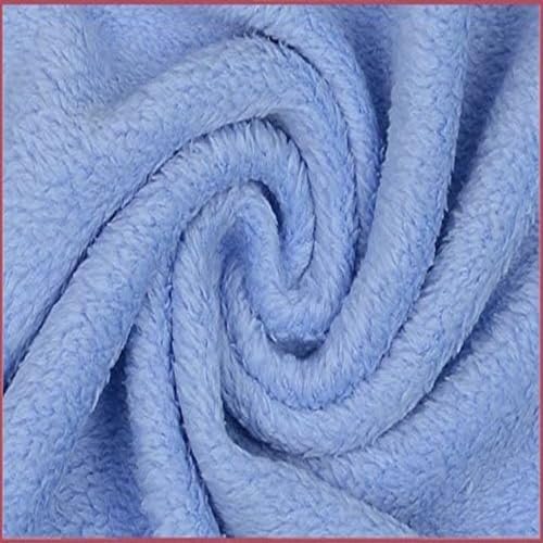 Fabrics-City blau weich Wellnessfleece Stoff Wellness Fleece Mikrofleece Antipilling Polarfleece Fleecestoff Softshell Microfleece Polar zum Nähen Kleben Outdoor Loungewear Bekleidung, 4212 von Fabrics-City