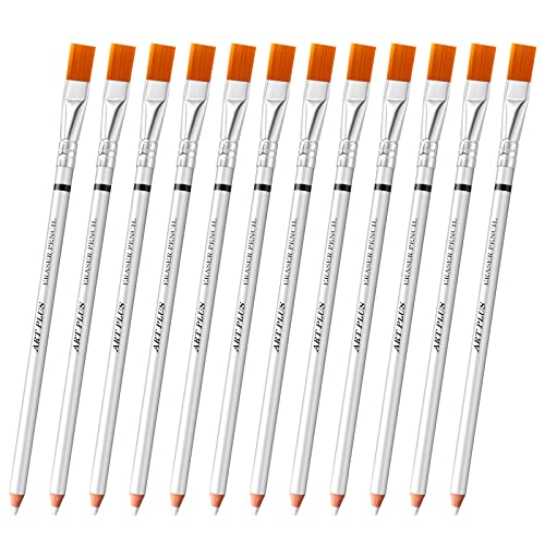 Faccito 12 Stück Radierstift mit Bürste Radierer in Stiftform Radiergummi zum Zeichnen Radierer für Künstler Skizzieren Malerei Zubehör Faccito 12 Stück Radierstift mit Bürste Radierer in Stiftform Radiergummi zum Zeichnen Radierer für Künstler Skizzieren Malerei Zubehör von Faccito