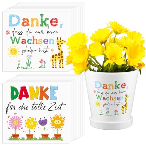 Faccito 16PCS Aufkleber für Den Blumentopf Dankeschön Aufkleber Danke, Dass du Mir beim Wachsen Geholfen Hast Kindergarten Dankeschön Geschenk Erzieher Geschenk Abschiedsgeschenk für Kindergarten Faccito 16PCS Aufkleber für Den Blumentopf Dankeschön Aufkleber Danke, Dass du Mir beim Wachsen Geholfen Hast Kindergarten Dankeschön Geschenk Erzieher Geschenk Abschiedsgeschenk für Kindergarten von Faccito